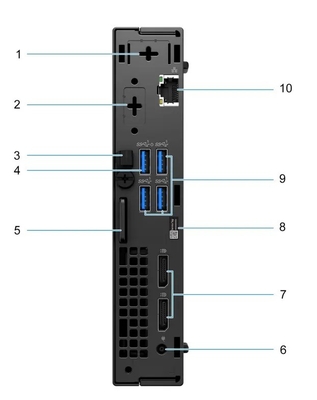 Dell OptiPlex 5000mff I7-12700 512GB 5000 Micro Factor de forma computadora de escritorio