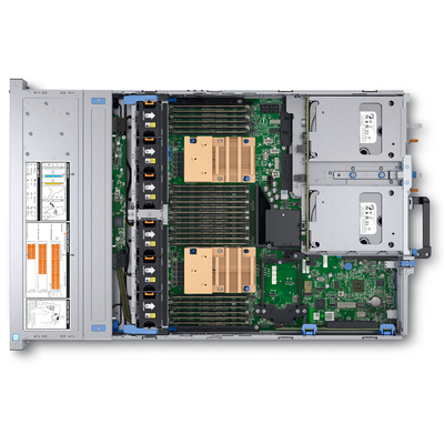 Poderoso servidor DELL PowerEdge R740xd Xeon 4214 64GB Rack 2U con CPU de 2,2 GHz