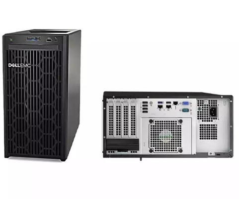 Dell T150 Xeon E-2314 Procesador de 2.8 GHz 2324G 16G 600G H345 mini servidor