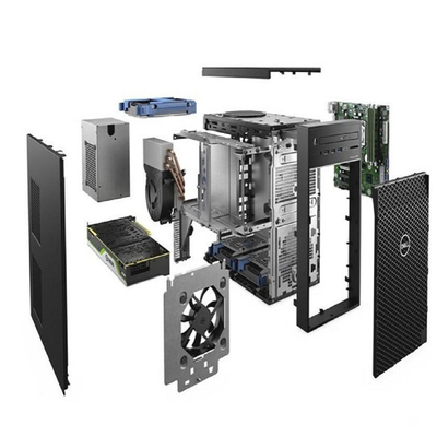 Dell Precision T3650 Servidor de estación de trabajo i5-11500 Tipo de procesador y fuente de alimentación de 460W