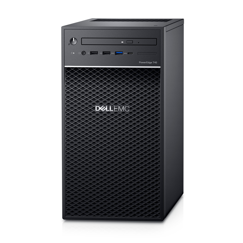 Dell PowerEdge T40 Servidor Intel Core i3 Serie de generación 9 para una integración perfecta