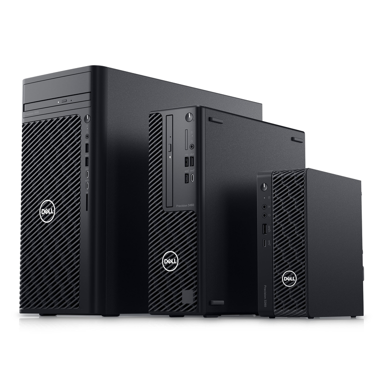 Dell Precision T3660 Tower Workstation con procesador i5-12500 y disco duro SSD RAID de 512 GB